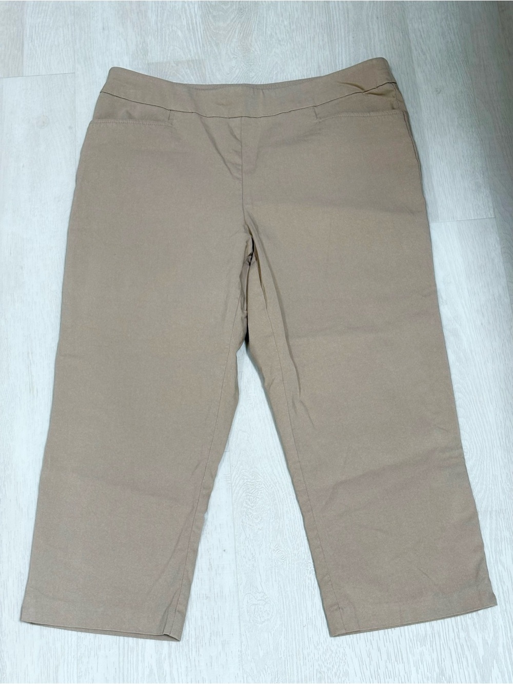 George Women's Neutral Tan Stretch Pants